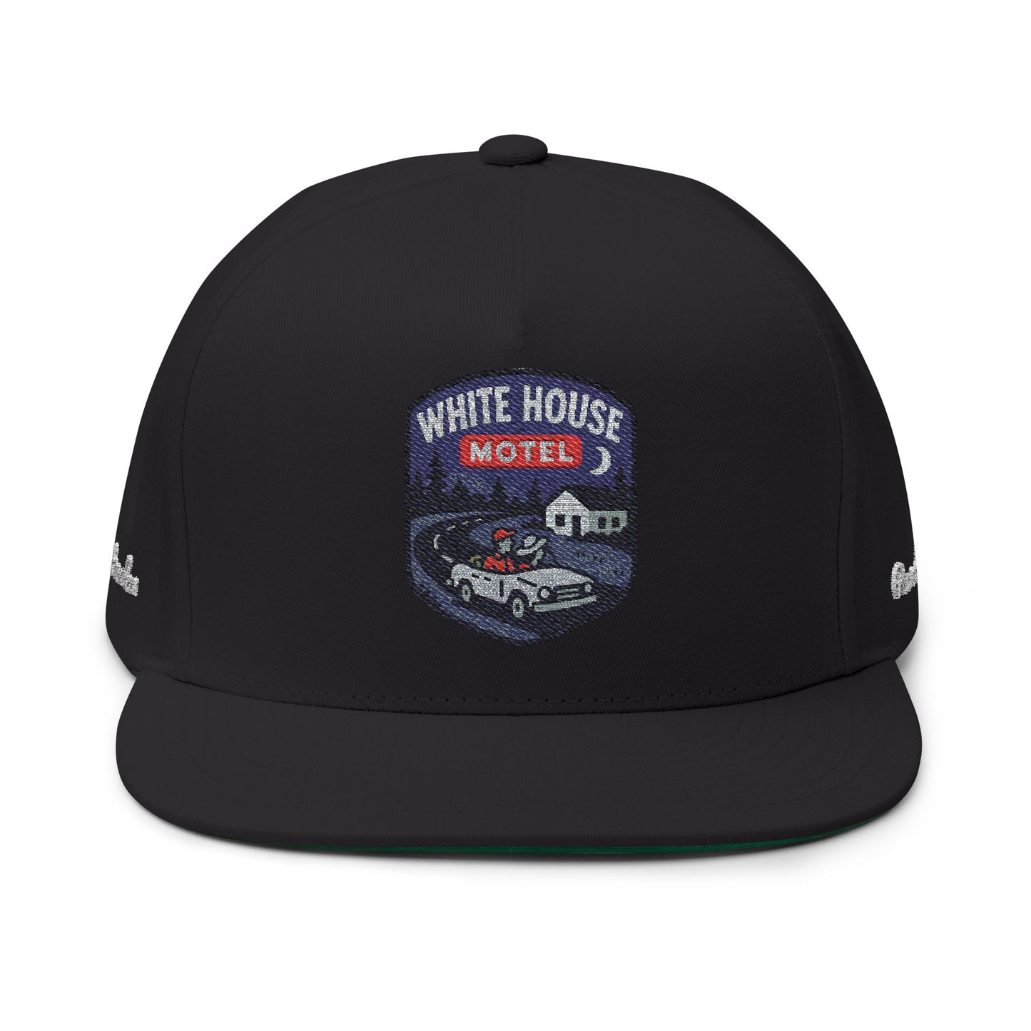 Flat Bill Cap (Embroidery)